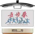 MPCO. Original Large Gaming Desk Mat – 36" x 17" Duraglyde OZGMX Movements Full Desk Mouse Pad for Smooth Precision – Non-Slip, Washable Extra-Large PC Mouse Pad for Gaming Sessions
