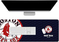 Extended Big Mouse Pad Large,XL Gaming Mouse Pad Desk Pad,31.5x11.8inch Long Computer Keyboard Mouse Mat Mousepad with 3mm Non-Slip Base and Stitched Edge for Home Office Work
