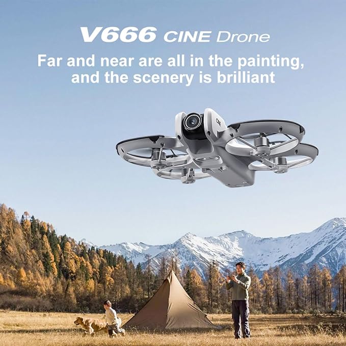 Hobby Mini Drone With Display Screen, Dual Cameras, 360° Propeller Guard, Optical Flow Positioning, Brushless Motor, One Key Takeoff/Landing, Headless Mode, Hovering, LED Light, 2 Batteries, Handbag, Beginner-Friendly FPV Remote Control Quadcopter, Sma...