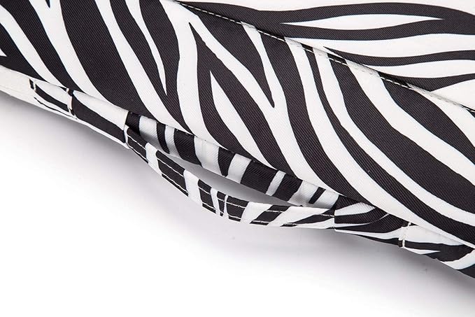 Kinmac 360° Protective Laptop Sleeve Case Bag Cover with Handle for MacBook Pro 16 inch,16 inch HP,Lenovo,Dell,ASUS,Acer Ultrabook and Business Laptop (Zebra)
