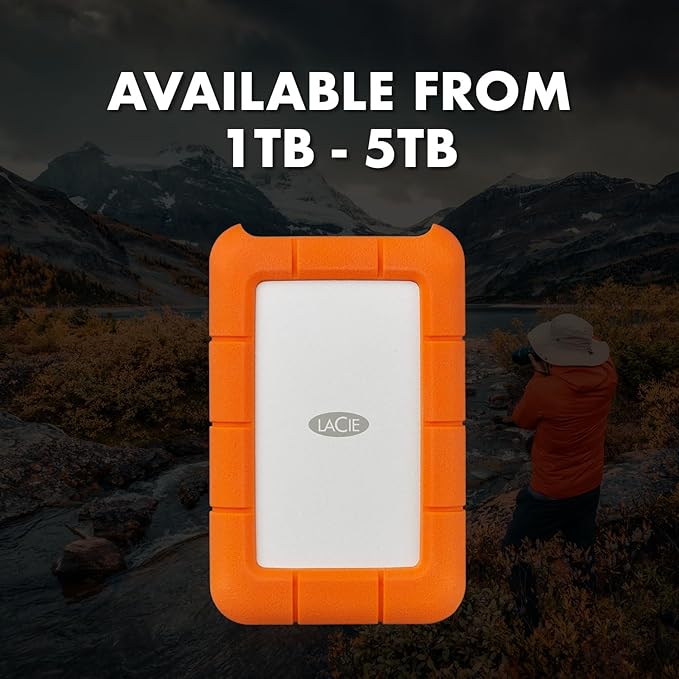 Seagate Rugged STFR5000800 5 TB External Hard Drive, Portable