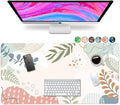 French KOKO Large Desk Mat - XL Desk Pad Deskpad Deskmat Cute Girls Womens Desktop Protector Home Office Essentials Laptop Pad Mousepad