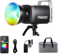 NEEWER Pro 600W RGB LED Video Light APP/2.4G/DMX Control, 2500-7500K 52500lx/1m COB Continuous Output Lighting, CRI95+/TLCI97+ Spotlight with Bag for Studio Photography Recording Streaming, FS600C