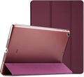 ProCase Smart Case for iPad 9.7 Inch iPad 6th/5th Generation 2018 2017(Model: A1893 A1954 A1822 A1823), Ultra Slim Lightweight Stand Cover with Translucent Frosted Back -Wine