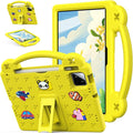AKABEILA Compatible with Xiaomi Pad 7/Xiaomi Pad 7 Pro 11.2 inch 2024/Xiaomi Pad 8 2025 11.2 inch Tablet Case, Kids Friendly Universal Protective Case with Shoulder Strap & Stand Handle Yellow