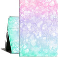 Case for iPad 9th Generation, for Pad 8th Generation Cases, for iPad 7th Gen Case 10.2 Inch Kids Girls Multi-Angle Vewing with Adjustable Stand Auto Wake/Sleep Function, Gradient Colors