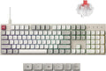 Keychron C2 Pro Wired Mechanical Keyboard with 8K Hz Polling Rate, Full Size Custom RGB Backlit Hot-Swappable, Non-Shine Through PBT Keycaps Compatible with Mac Windows Linux