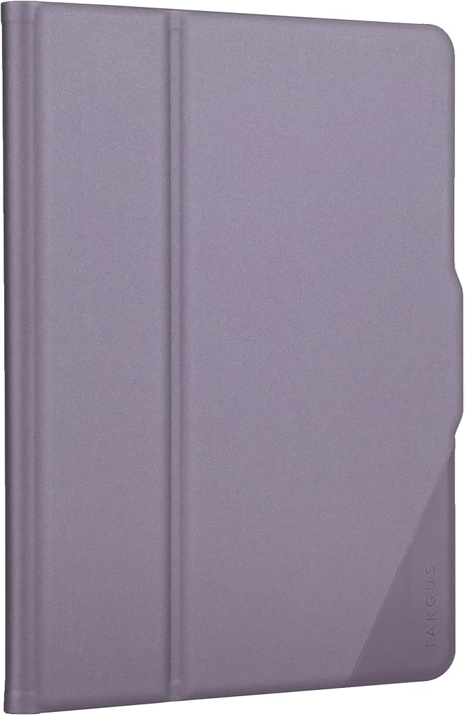 Targus VersaVu 360 Degree Rotating Case for iPad 10.2" (9th, 8th, 7th Gen), iPad Air 10.5", Pro 10.5" – Military-Grade Drop Protection, Pencil Holder, Multi-Angle Stand, Violet - THZ86307GL