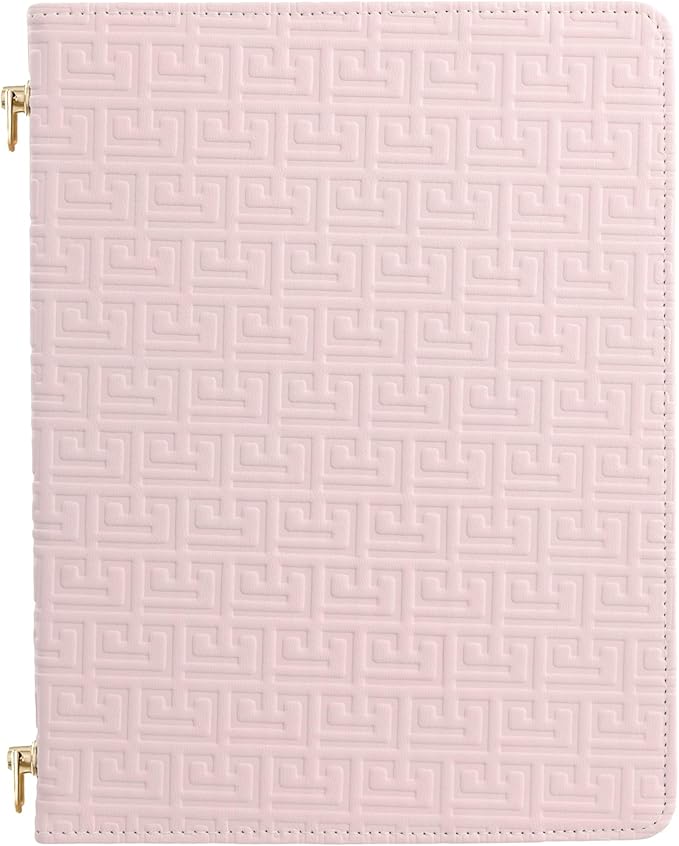Handbag Case for iPad Pro 12.9" (6th/5th/4th Generation) & iPad Air 13" M3 M2, Techcircle Elegant Crossbody Folio Stand Wallet Case w/Pencil Holder, Card Slots, Hand+Shoulder Strap, Baby Pink
