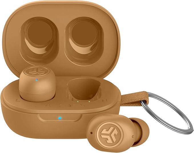 JLab JBuds Mini Tones, True Wireless Earbuds, Bluetooth Multipoint, Be Aware Audio, IP55 Sweat Resistant, Teal