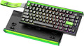 ATTACK SHARK R85 HE Wired 75% Hall Effect Rapid Trigger Mechanical RGB Gaming Keyboard with 8K Polling,0.05mm RT Accuracy,0.08MS Latency,Magnetic Switch,5 Layer Sound Damped,Driver for PC Mac(Green)