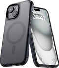 Tigowos for iPhone 15 Plus&iPhone 14 Plus Phone Case Fits MagSafe 10FT Drop Resistant Matte Skin Feeling Back Cover for iPhone 15 Plus&iPhone 14 Plus Case，Matte Black
