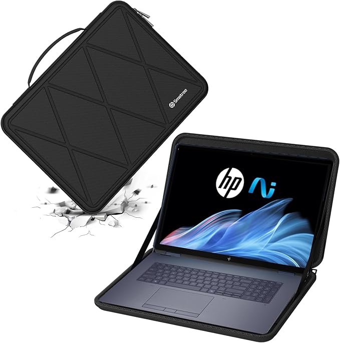 Smatree Hard EVA Protective Sleeve Compatible for 14 inch HP OmniBook Ultra Flip 2-in-1 Laptop Next Gen AI PC 14t-fh000/Ultra Flip Laptop 14, for 14 inch HP OmniBook 5 Next Gen AI 14 Case (X8038)