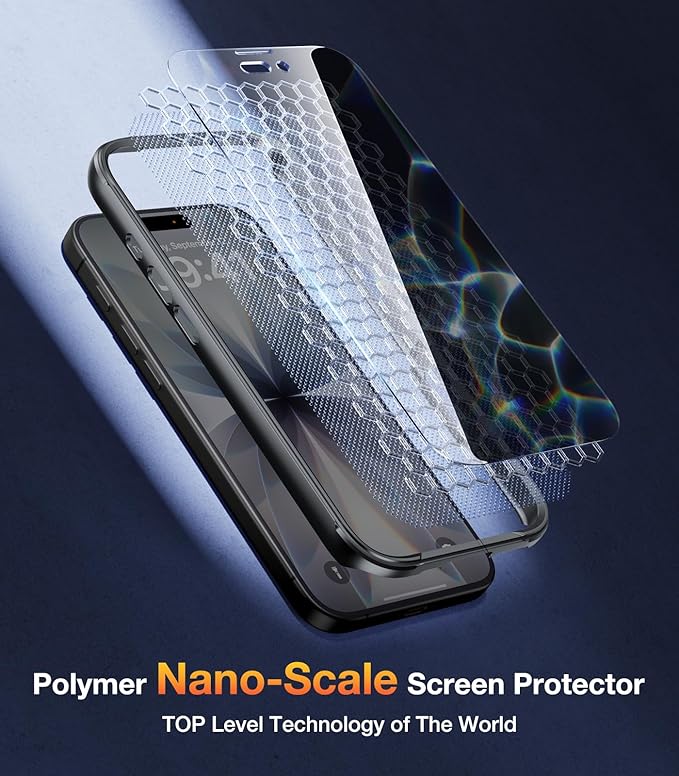 Diaclara Magnetic Designed for iPhone 17 Case 6.3'' [Full Camera Protection] Full Body Bumper,[Compatible with MagSafe] Phone Case w/Built-in Privacy Screen Protector,Black