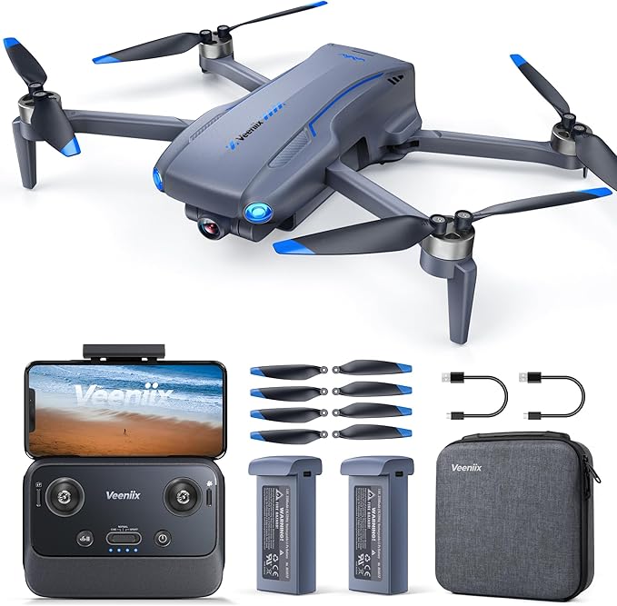 Veeniix V11MINI SE Drones with Camera for Adults 4K UHD,Under 249g,70 Mins Flight Time,9842FT Long Range,Auto Return,Lightweight and Foldable Drone for Adults,Beginner,Upgraded Mini Drone with TOF GPS