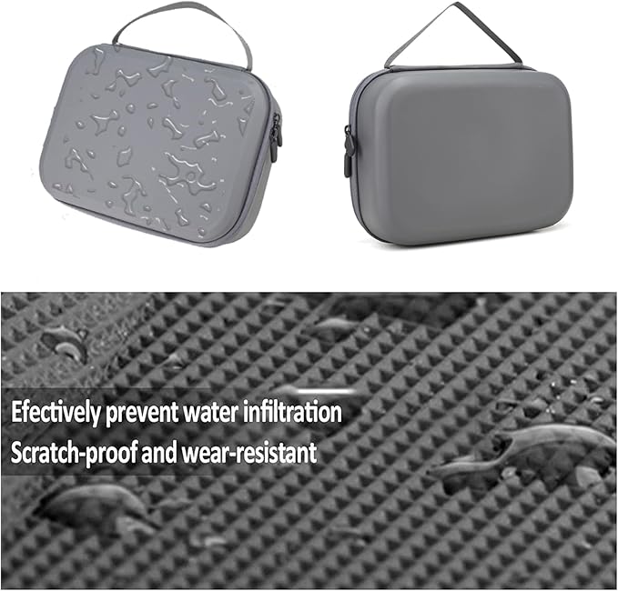 Storage Bag for Mini4 -Mini 4 Pro Drone Case Hard Shell Travel Carrying case Compatible with Mini 4 Pro, DJI RC 2/DJI RC-N2 Remote Controller & Accessories