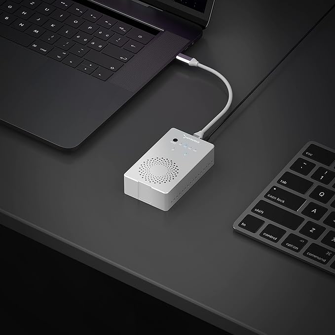 SABRENT Tool Free USB Type C Dual Docking Station for PCIe NVMe M.2 SSDs with Offline Cloning Function (EC-SSD2)