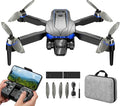 Foldable FPV Drone with 1080P Camera, RC Mini Drone for Kids and Adults, 2 Batteries, Carrying Case, Gesture Control, Altitude Hold, One-Key Launch/Landing, and 3D Flip Function