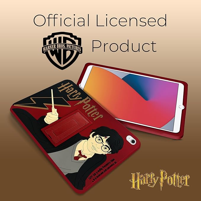Harry Potter iPad Case - 10.9 Inch Case for iPad 10th Generation (2022) & A16 11th Generation 11 inch (2025) - Tablet Cover with Stand, Shockproof Silicone Protector