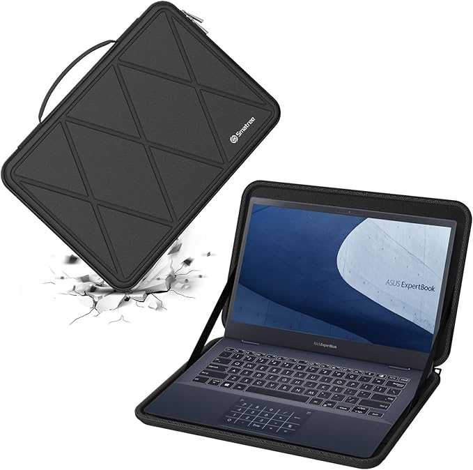 Smatree Hard EVA Protective Sleeve for 14 inch ASUS Zenbook 14 UX3405CA,14/14X OLED Bag,for 14inch Vivobook S 14 S5406 Copilot+PC, 14 Flip TP3407 Copilot+PC,for 14 inch ROG Zephyrus G14(X8043T)