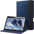 Fintie Case for Samsung Galaxy Tab S11 5G 11 Inch 2025 Model (SM-X730/X736B) with S Pen Holder, Multi-Angle Viewing Soft TPU Back Cover with Pocket, Auto Wake/Sleep, Navy