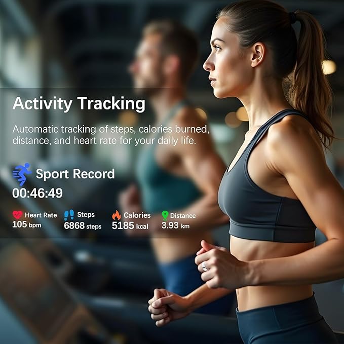 Smart Ring with Real-time Pressure & Heart Rate Monitoring, Fitness Tracker with Sleep Analysis, IP68 Waterproof, Rechargeable Health Ring for Men Women, No App Subscription (Rose Gold, #9)