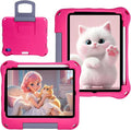 Kids Case for New iPad 11th Gen (A16) 11-inch 2025 & 10th Generation 10.9" 2022 & Air 11" 2025/2024 & Air 5th/4th Gen & Pro 11,Durable Shockproof Cover with Pencil Holder Handle Stand.Pink