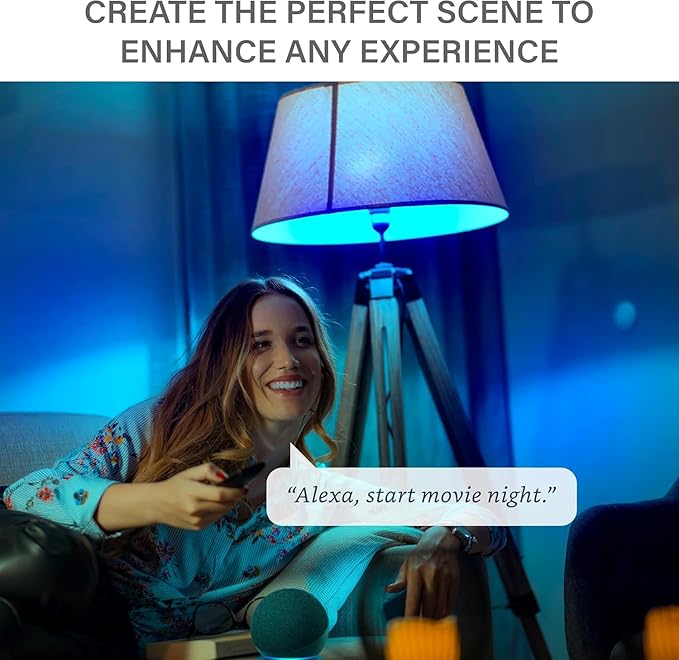 Sengled LED Smart Light Bulbs G2, Matter-Enabled, Color Changing Light Bulb, Smart Bulbs, 60W Equivalent, 800LM, Instant Pairing, 2.4 GHz, Wi-Fi, 1-Pack