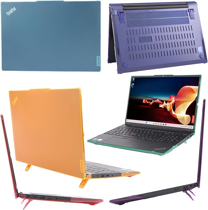 mCover case ONLY Compatible for 2024-2025 16" Lenovo ThinkPad E16 Gen 1 / Gen 2 Windows Notebook Computers (NOT Fitting Any Other Models)- Orange