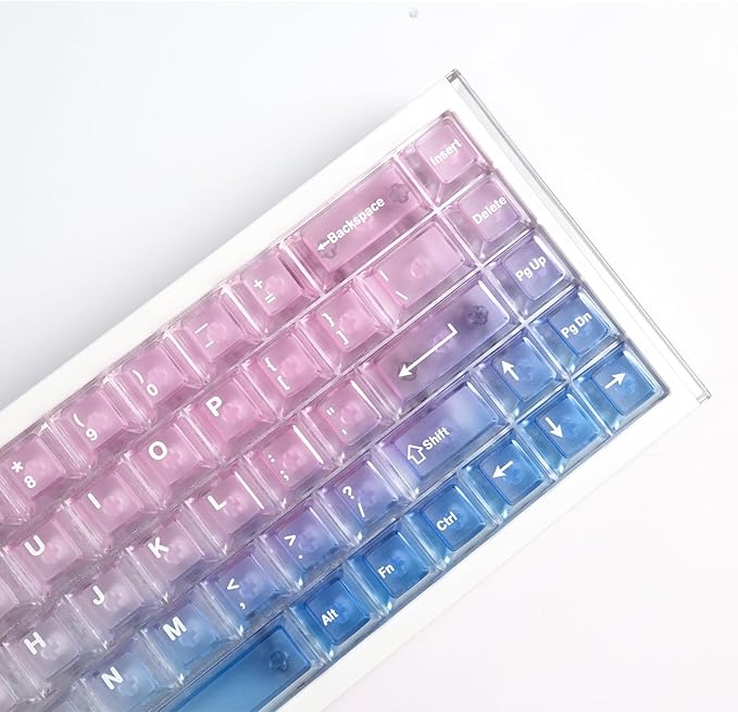 DAREU COOL68 60% Wired Gaming Keyboard, Rapid Trigger Magnetic Switch Keyboard with 8000Hz Polling Rate, Adjustable Actuation, 0.1ms Latency, Gasket Mount, Hot swappable, RGB Light