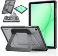 Case for Samsung Galaxy Tab A11+/A11 Plus 11" 2025/A9+/A9 Plus 11" 2023,Multi-Angle Ultra Stable Dual Stand,Slim Duty Shockproof Protective Case with Kickstand,Black