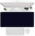 Pixio Mouse Pads - 36 x 16 inch XXL Light Border Dark Blue Multifunctional Large Desk Mats for Gaming, Office, Desktop Anti-Slip Waterproof Washable Computer Mouse Mat