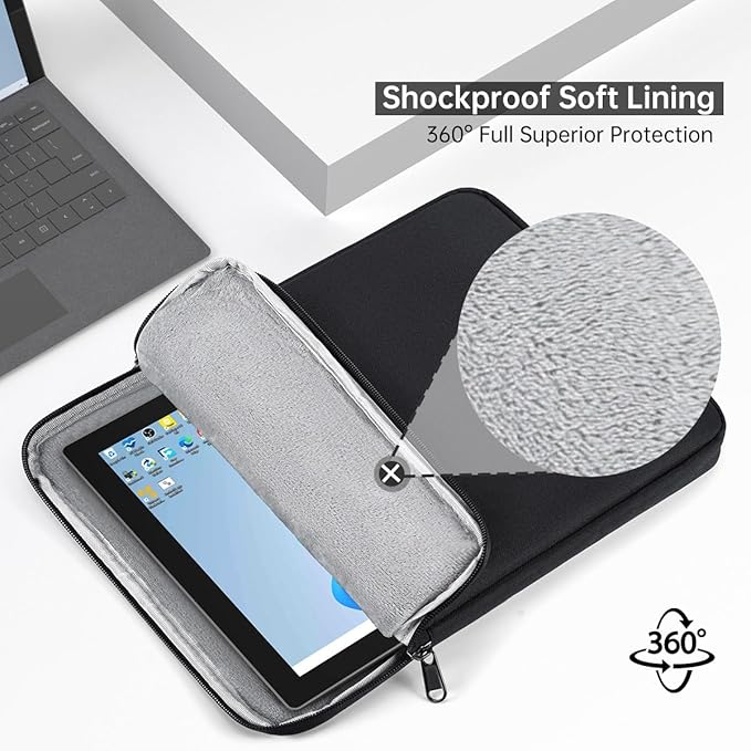 Laptop Sleeve for 13.8 inch Microsoft Surface Laptop 7/2025 13, 13.5 inch Surface 6/5/4, Pro 2-in-1 Snapdragon X Elite 13" Case Bag