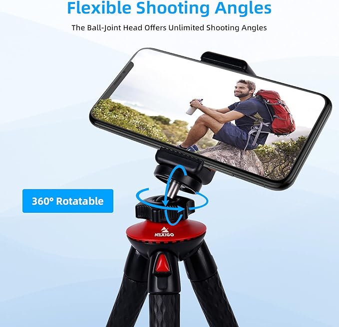 4K PTZ Webcam Kits, NexiGo N990 (Gen 2) UHD 2160P Webcam with 5X Digital Zoom, Sony Starvis Sensor, Position Preset, Flexible Mini Tripod, for Skype/Teams/Zoom Meetings