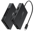 Cable Matters 8-in-1 Portable 40Gbps USB4 Hub (USB 4 Dock) Dual DisplayPort 4K@60Hz, Single DP 4K@240Hz/8K@60Hz, 100W PD, Gigabit Ethernet, Limited macOS Display Support, Thunderbolt 4 Compatible