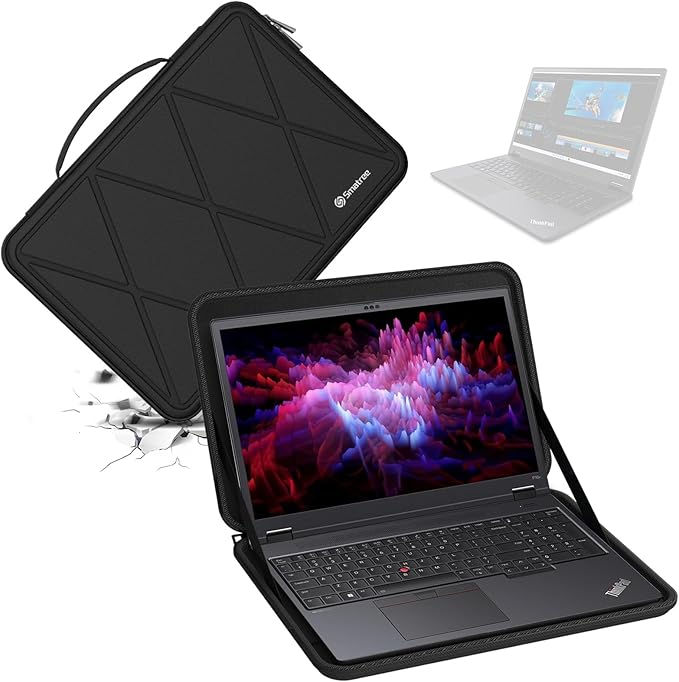 Smatree Hard EVA Protective Sleeve Case Compatible for 16 inch Lenovo ThinkPad P16v Gen 2/1 Mobile Workstation, for Legion Pro 7/7i/5i/5 Gen 8, for Legion Pro 7i/5i Gen 9 Gaming Laptop (X8307)