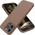 OTOFLY Designed for iPhone 14 Pro Case, Silicone Shockproof Slim Thin Phone Case for iPhone 14 Pro 6.1 inch (Light Brown)
