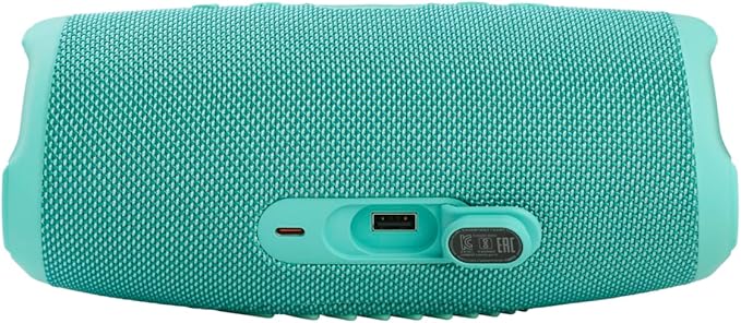 JBL CHARGE 5 - Portable Waterproof (IP67) Bluetooth Speaker with Powerbank USB Charge out, 20 hours playtime, JBL Partyboost (Teal)