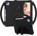 Dteck for iPad 10th Generation Case 2022 10.9 Inch,Lightweight Kids Friendly Shockproof Protective Case with Handle Pencil Holder Kickstand Child Cover for Apple iPad 10th Gen 10.9 Inch 2022,Black