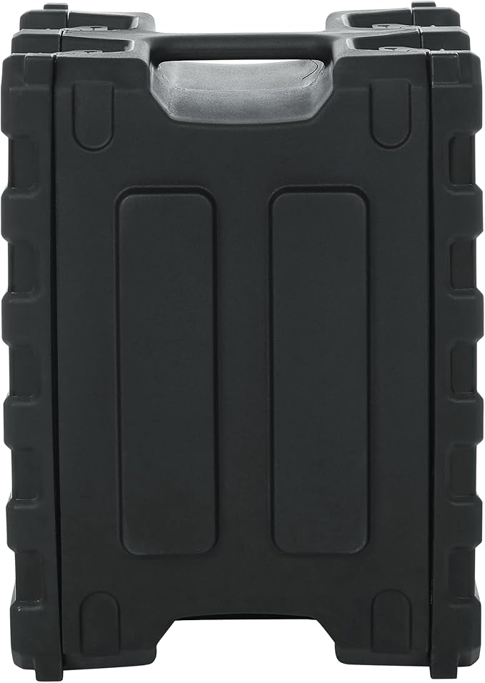 Gator Cases Pro Series Rotationally Molded 6U Rack Case with Shallow 13" Depth; Made in USA (G-PRO-6U-13)