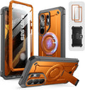 SUPCASE for Samsung Galaxy S26 Ultra Case with Stand, Military-Grade Drop Protection, Compatible with Wireless Charging/MagSafe, Built-in Screen Protector & Front Frame – UB Pro Mag, Coral