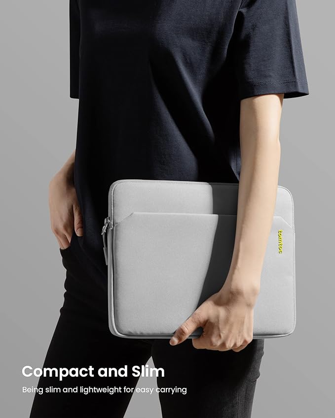 tomtoc 11 Inch Tablet Case Sleeve for 2026 iPad Air M4&M3, 2025 iPad Pro M5/M4, iPad (A16), Galaxy Tab S11/A11+, Fits Magic Keyboard and Smart Keyboard Folio