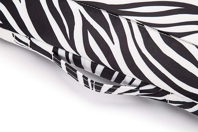 Kinmac 360° Heavy Duty Protective Laptop Computer Sleeve case Bag Cover with Handle for MacBook Pro 14 inch,14 inch-14.4 inch HP Lenovo Dell ASUS Acer Laptop (Zebras)