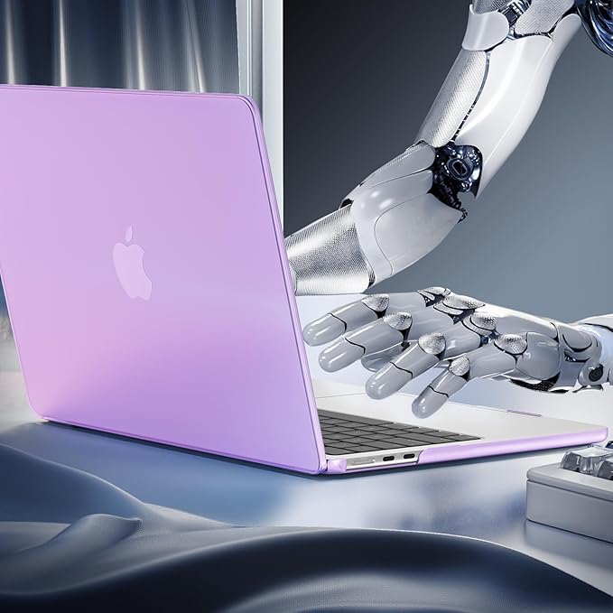 ProCase Hard Shell Case for MacBook Air 13 inch 2026 2025 2024 2023 2022, M5 A3449, M4 A3240, M3 A3113, M2 A2681, Laptop Cover for MacBook Air 13.6" -Purple