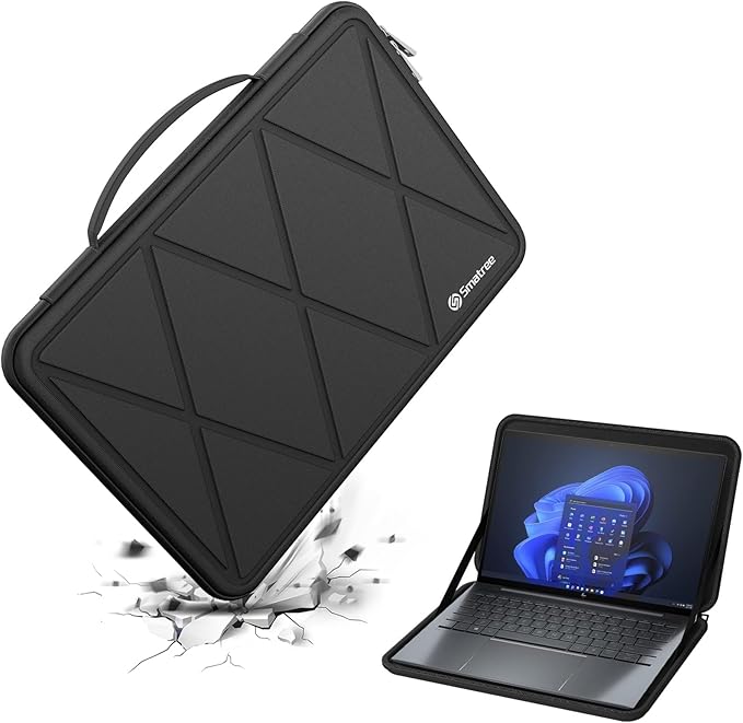Smatree Hard EVA Protective Sleeve Case Compatible for 13.5 inch HP Dragonfly G4, Elite Dragonfly G3/Chromebook, Spectre x360 14/14t, Anti-Shock and Waterproof Laptop Bag (X8031)