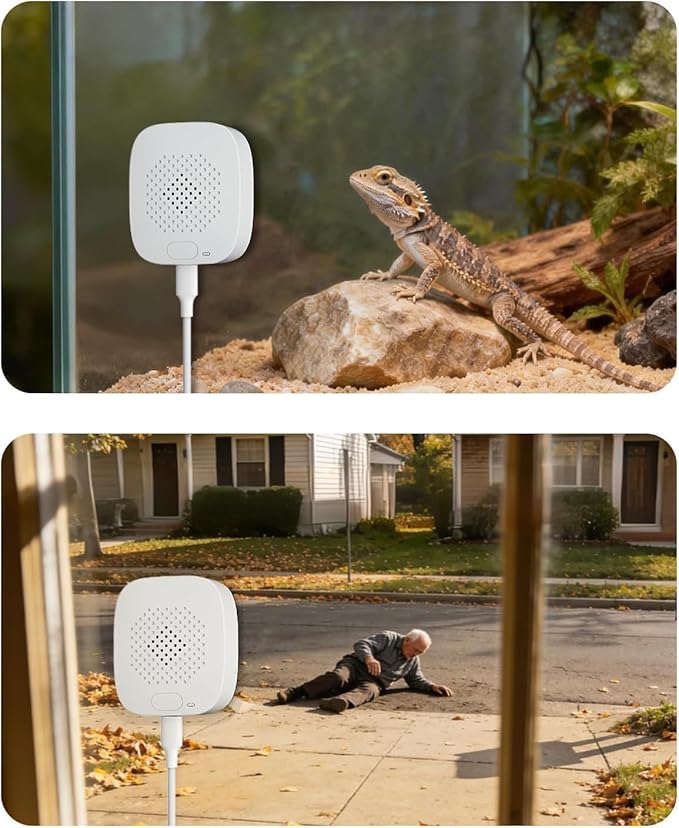 LongPlus 4K 8MP Window Camera for Home Security, Indoor Magnetic Window Security Camera 2.4G & 5Ghz WiFi Human Detection Alert, AI Full Color Night Vision, Easy Magnetic Mount Safe View for Apartment