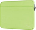 Laptop Sleeve Case 15.6 inch, Shockproof Protective Notebook Cover with Accessory Pocket, Carrying Laptop Bag for HP, ASUS, Dell, Lenovo, Acer, Light Green