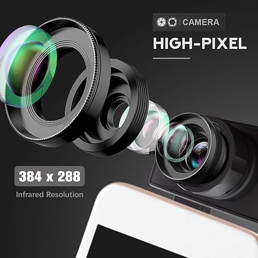 384 x 288 IR Resolution Infrared Thermal Imaging Camera for Android Smartphones, USB or Type-C with 25 HZ, Hti-Xintai Thermal Imaging Camera