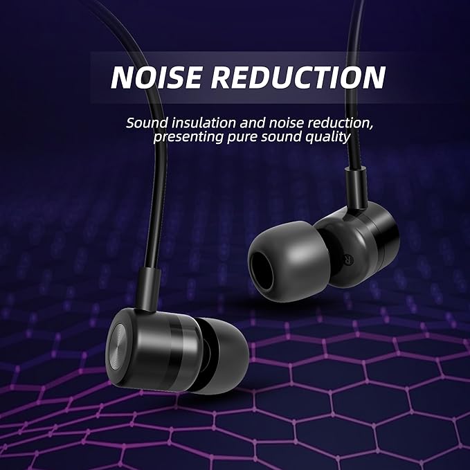 MORMOQUE EP-06 USB Type C Earbuds in-Ear Wired Earphones,Built-in HD Microphone Magnetic Headphones, Clear Sound Quality bass Noise Cancelling Ear Buds