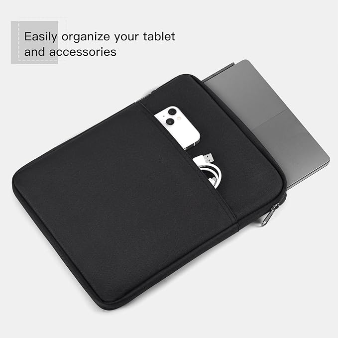 12-13 inch Tablet Sleeve for 2025 Microsoft Surface Pro 2-in-1 Laptop/Tablet 12", Pro 11th Copilot+PC, Surface Pro X/10/9 with Signature Keyboard/X Keyboard, Shockproof Case Bag